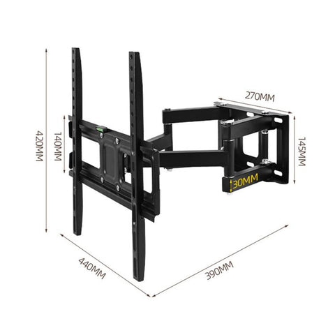 26-65 Inch Telescopic Rotating TV Wall Mount, ZX-105