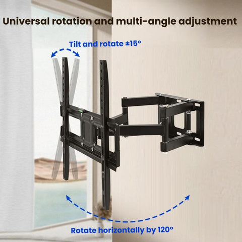 26-65 Inch Telescopic Rotating TV Wall Mount, ZX-105