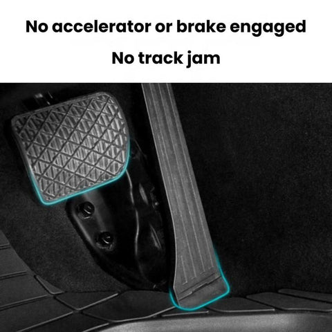 Trimable Silicone Car Floor Mats Waterproof Anti-Slip Foot Pads, Front, Rear