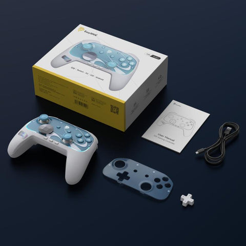 EasySMX S10 Wireless Controller for Nintendo Switch & Switch 2 Gamepad with NFC, HD Rumble & Swappable Faceplate