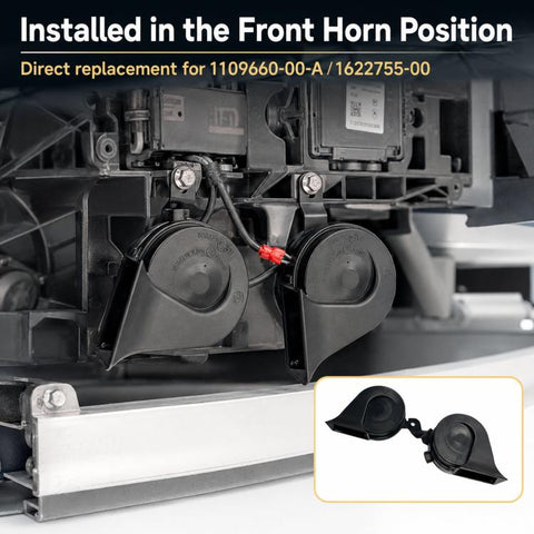 For Tesla Snail Horn Speakers 1109660-00-A  Model 3, Model 3, Model Y