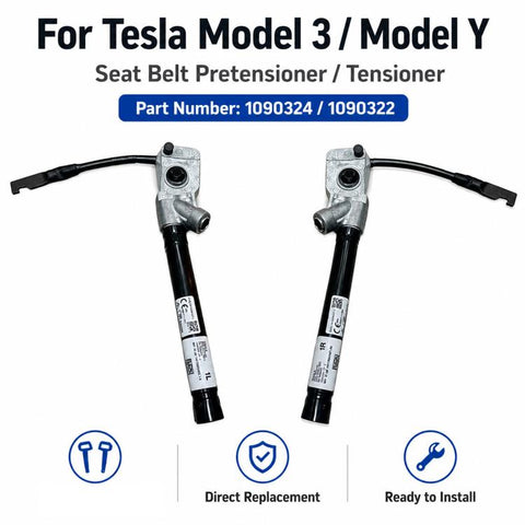 For 2017-2023 Tesla Model 3 / Y Seat Retention Pretensioners 1090324 / 1090322, Left, Right
