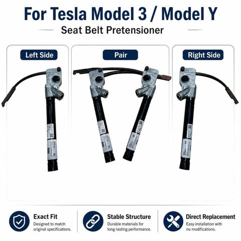 For 2017-2023 Tesla Model 3 / Y Seat Retention Pretensioners 1090324 / 1090322, Left, Right