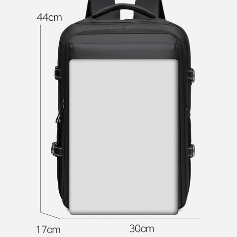 WEIXIER B928 Men Large-Capacity Waterproof Oxford Fabric Laptop Backpack Multifunctional Travel Bag