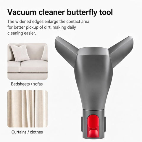 Mattress Tool Attachment For Dyson V15 / V11 / V10 / V8 / V7 Vacuum Cleaners 30 Degree Adjustable Angle Bed Dusting Brush, Single Attachment, Hose+Attachment