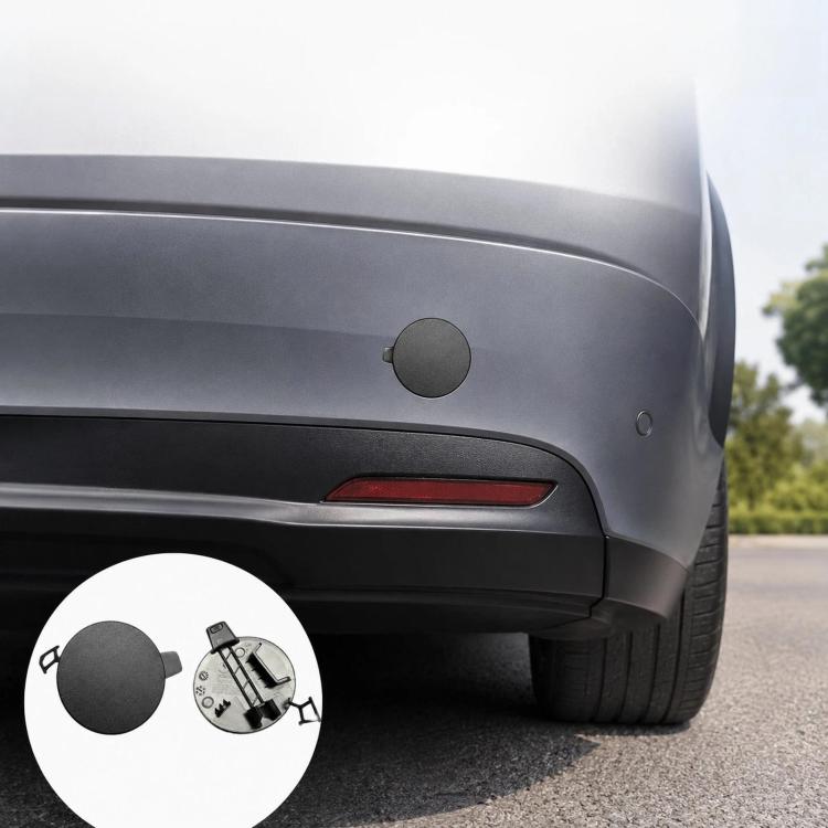 For 2020-2023 Tesla Model Y Rear Bumper Trailer Cover 1494426-00-A, 1494426-00-A