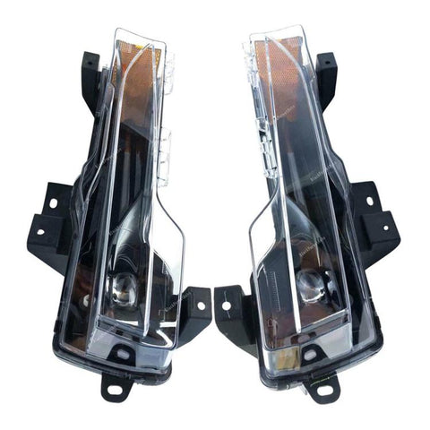For 2021-2023 Tesla Model 3 / Y US Front Fog Lights Daytime Running Lights 1077391-00-E / 1077392, Left, Right