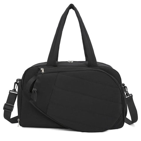 Tennis Duffel Bag Waterproof Gym Bag with Shoe Compartment Racket Holder for Pickleball Travel Sports