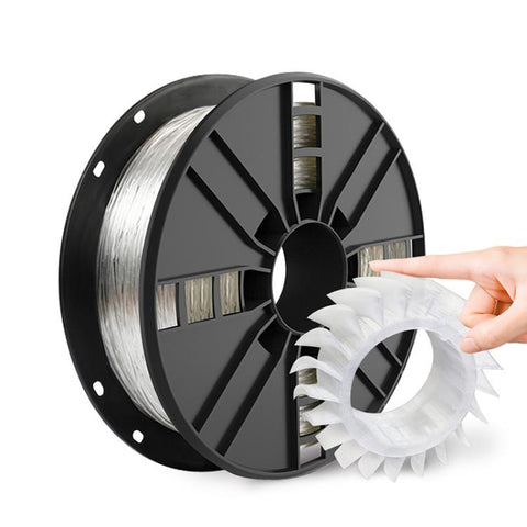 TPU 95A Flexible 3D Printer Filament 1.75mm 1kg Spool High Elasticity 3D Printing Material