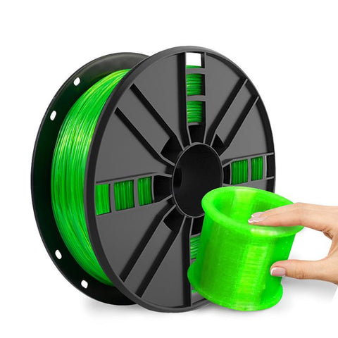 TPU 95A Flexible 3D Printer Filament 1.75mm 1kg Spool High Elasticity 3D Printing Material