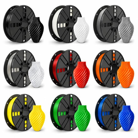 TPU 95A Flexible 3D Printer Filament 1.75mm 1kg Spool High Elasticity 3D Printing Material