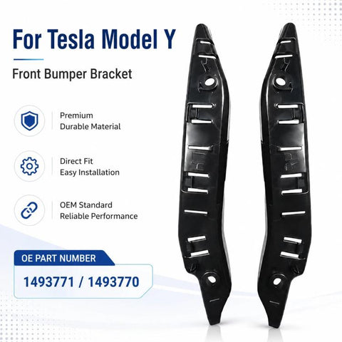 For 2020-2022 Tesla Model Y Front Bumper Mounting Bracket 1493771 / 1493770, Left, Right