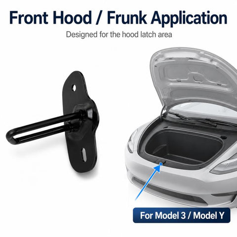 For Tesla Hood Locks, Old Model 3 1505712-00-B, New Model 3 / Y 1069032-00-B