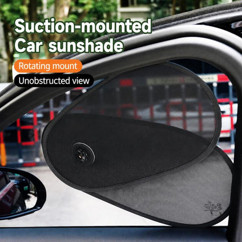 Adjustable Suction Cup Car Window Sun Shade, Summer UV Protection & Heat Insulation Curtain, Adjustable Sun Shade
