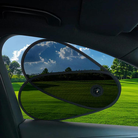 Adjustable Suction Cup Car Window Sun Shade, Summer UV Protection & Heat Insulation Curtain, Adjustable Sun Shade