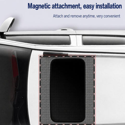 Magnetic Car Sunroof Mesh Shade Heat Insulation Sun & Mosquito Protection Net For Roof, S, M, L