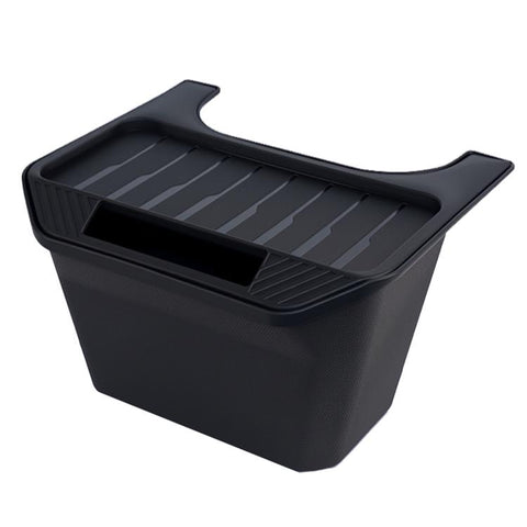 For Tesla Model Y 2022-2024 Car Trash Can Rear Seat Storage Box, Rear Seat Storage Box