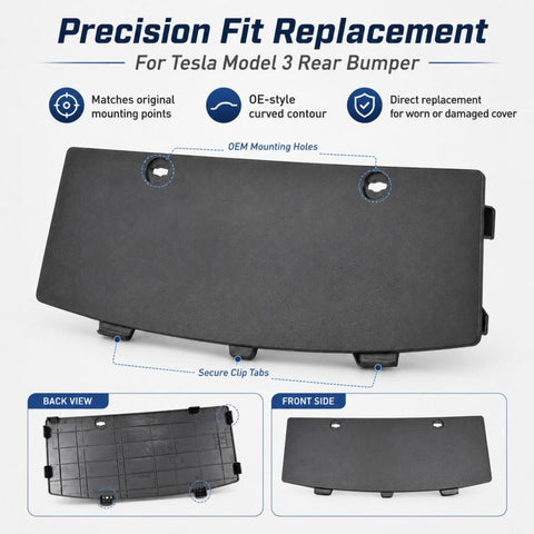 For 2023-2025 Tesla Model 3 Highland Bumper Underbody Protection Plate 1713689, 1713689