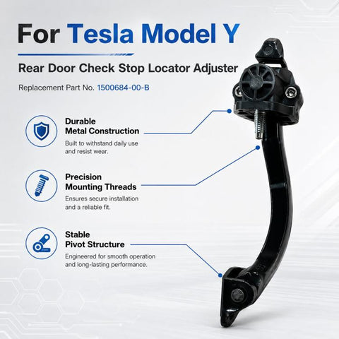 For 2020-2025 Tesla Model Y Rear Door Limiter 1500684-00-B, 1500684-00-B