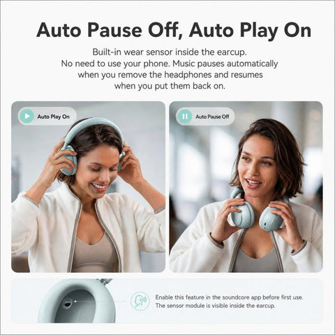 ANKER Soundcore D1402 Space 2 Wireless Over-Ear Noise Reduction Bluetooth Headphones