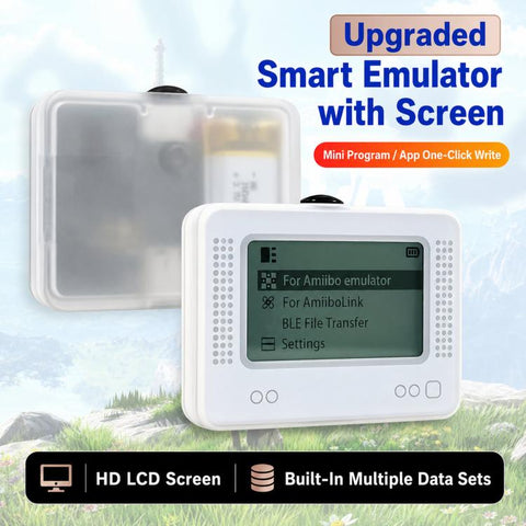 Smart Rechargeable Emulator With 1.2 inch LCD Screen