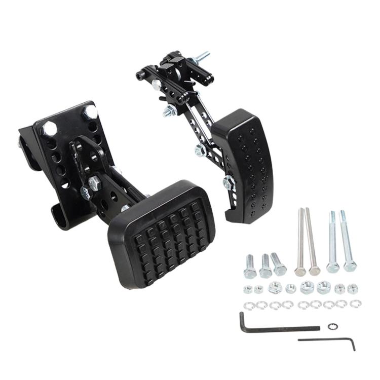 DH-1042 Adjustable Gas & Brake Pedal Extender Throttle And Brake Pedal Extension Kit, DH-1042