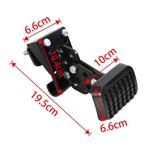 DH-1042 Adjustable Gas & Brake Pedal Extender Throttle And Brake Pedal Extension Kit, DH-1042