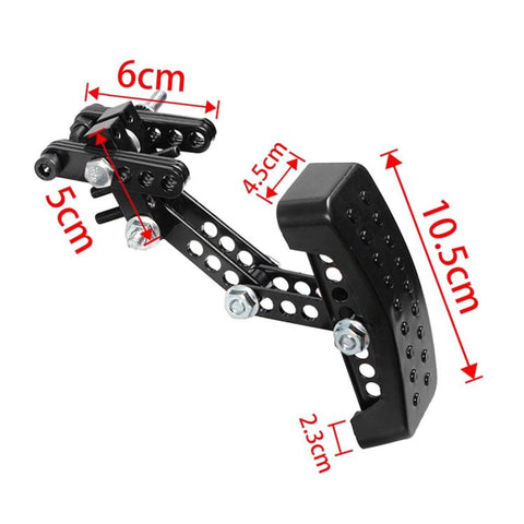 DH-1042 Adjustable Gas & Brake Pedal Extender Throttle And Brake Pedal Extension Kit, DH-1042