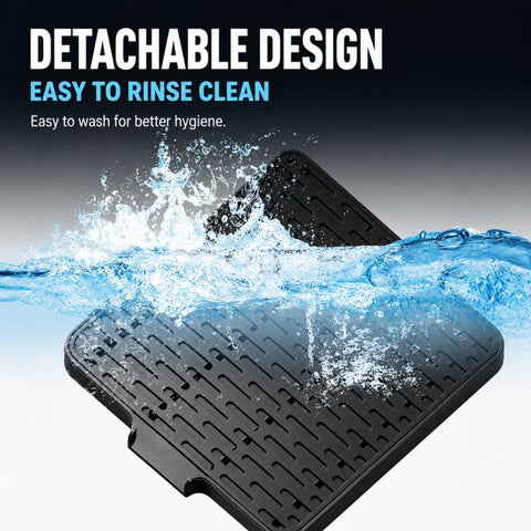 Self-Draining Espresso Scale Drip Tray 3D-Printed PLA Sloped Coffee Scale Protector