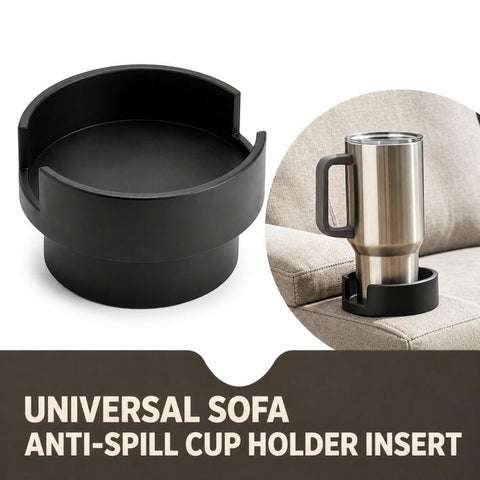 Sofa Cup Holder Adapter Expander 3D-Printed PLA Couch Drink Holder Insert for Large Mugs & Tumblers, Small, Large