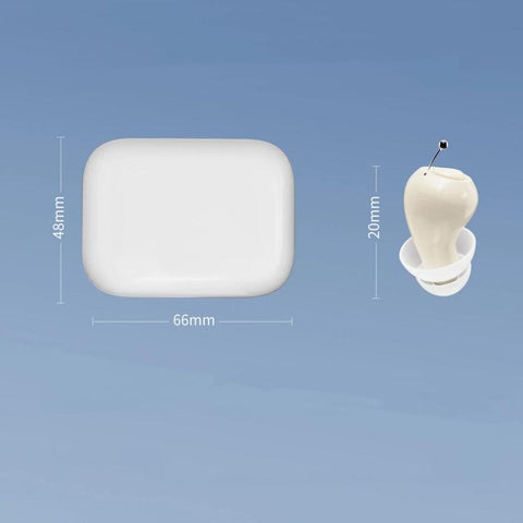 Invisible In-Ear Hearing Aid Smart Noise Reduction Sound Amplifier For Elderly, Invisible In-Ear Hearing Aid