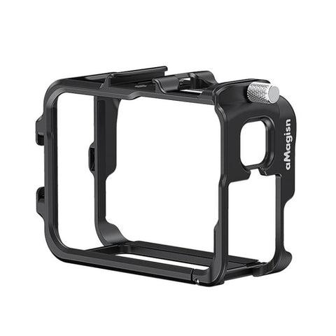 AMagisn Metal Frame Case For Insta360 Ace Pro 2 / Ace Pro / Ace Aluminum Utility Cage With Cold Shoe