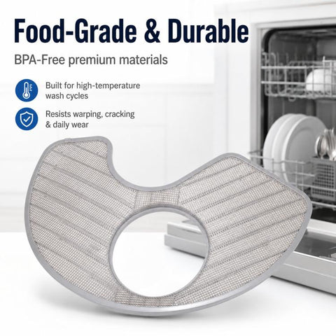 Replacement Dishwasher Filter Compatible With Whirlpool & KitchenAid Replaces W10463906 / WPW10195360, Filter W10463906