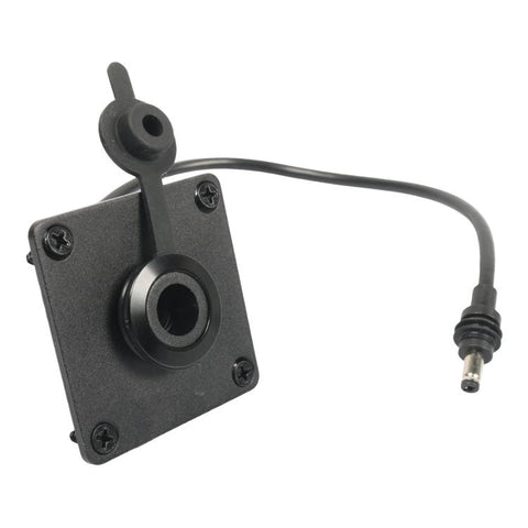 DC 5.5 x 2.1 mm Pass Through Wall Socket Aluminum Power Inlet Port for Starlink Mini, DC 5.5 x 2.1 mm Power Inlet Port