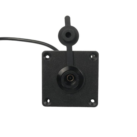 DC 5.5 x 2.1 mm Pass Through Wall Socket Aluminum Power Inlet Port for Starlink Mini, DC 5.5 x 2.1 mm Power Inlet Port