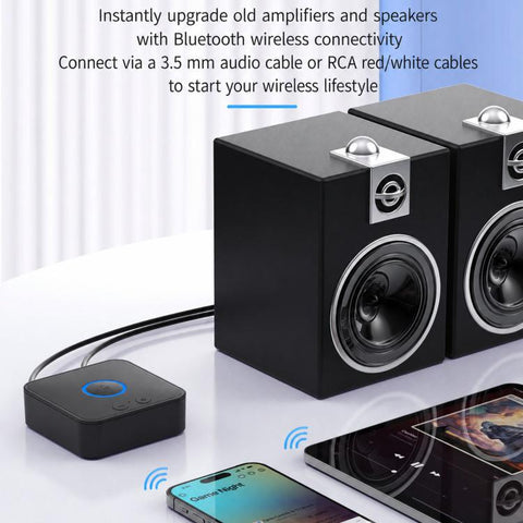 2 In 1 Car Bluetooth Audio Adapter For Phones, B66
