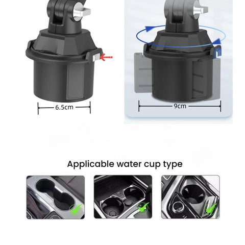 Car Water Cup Position Mobile Phone Navigation Holder, S0666A