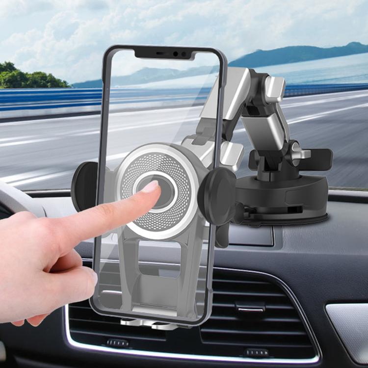 Car Suction Cup Rotating Phone Holder With Parking Sign, With Parking Sign