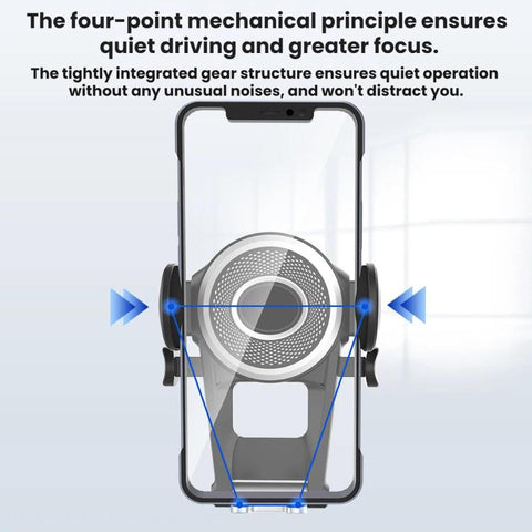 Car Suction Cup Rotating Phone Holder With Parking Sign, With Parking Sign