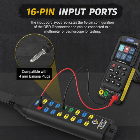 AUTOOL OBD2 Diagnostic Protocol Scanner Vehicle Power System Jumper Box, OBD2 Diagnostic Protocol Scanner