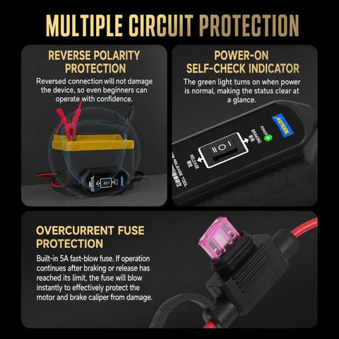 AUTOOL BT10 Electronic Handbrake Emergency Release Tool Dual-Circuit Control Brake Release For Electronic Braking System, BT10