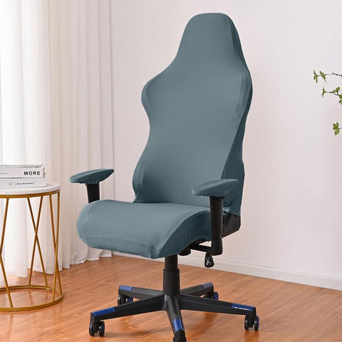 Stretch Gaming Chair Cover Elastic Computer Office Desk Chair Slipcover With Armrest Covers