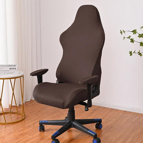 Stretch Gaming Chair Cover Elastic Computer Office Desk Chair Slipcover With Armrest Covers