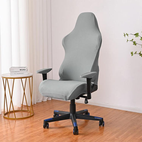 Stretch Gaming Chair Cover Elastic Computer Office Desk Chair Slipcover With Armrest Covers