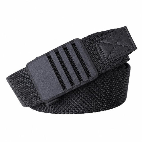 Automatic Buckle Nylon Belt Men Belt For Business Casual Denim Wear, 105cm, 115cm, 125cm