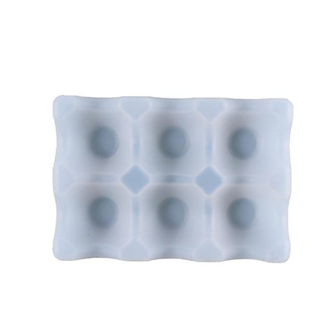 6-Cup Egg Holder Resin Mold Silicone Egg Tray Mold for Epoxy Casting