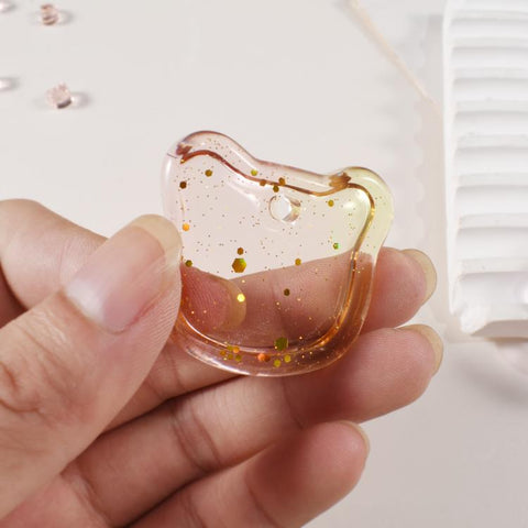 16-Cavity Resin Jewelry Mold Silicone Multi-Shape Earring Stud and Pendant Casting Mold with Holes