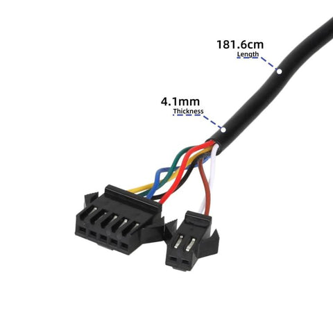 S886 350W Electric Scooter Brushless Motor Controller and LCD Display Throttle Kit 36V/48V 13A