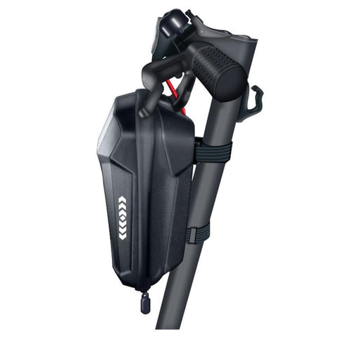 2L Waterproof Electric Scooter Handlebar Bag EVA Hard Shell Front Hanging Storage Pack for Bicycles, 2L
