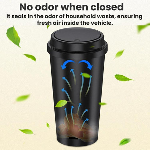 SHUNWEI Portable Round Car Water Cup Holder Miscellaneous Item Storage Box